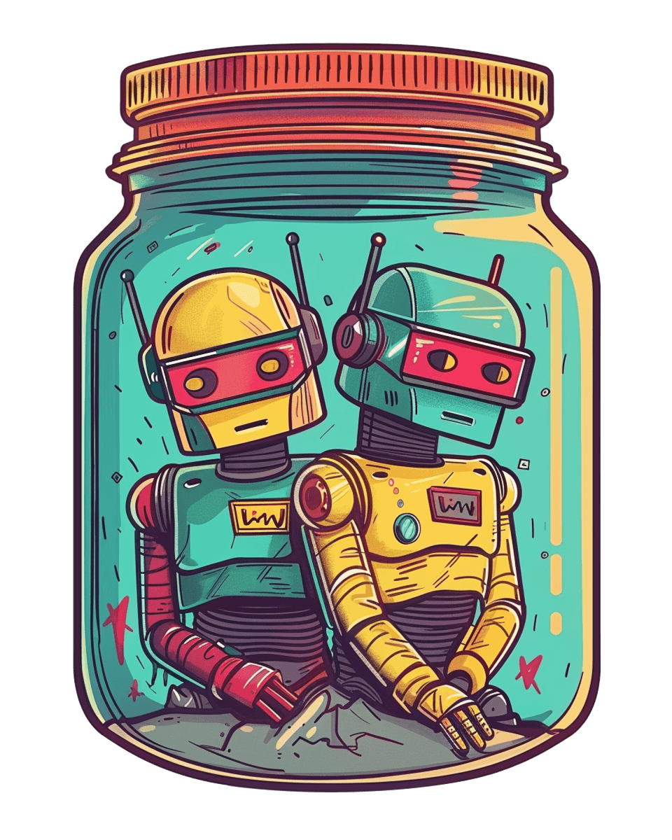 Jarro Com Robots