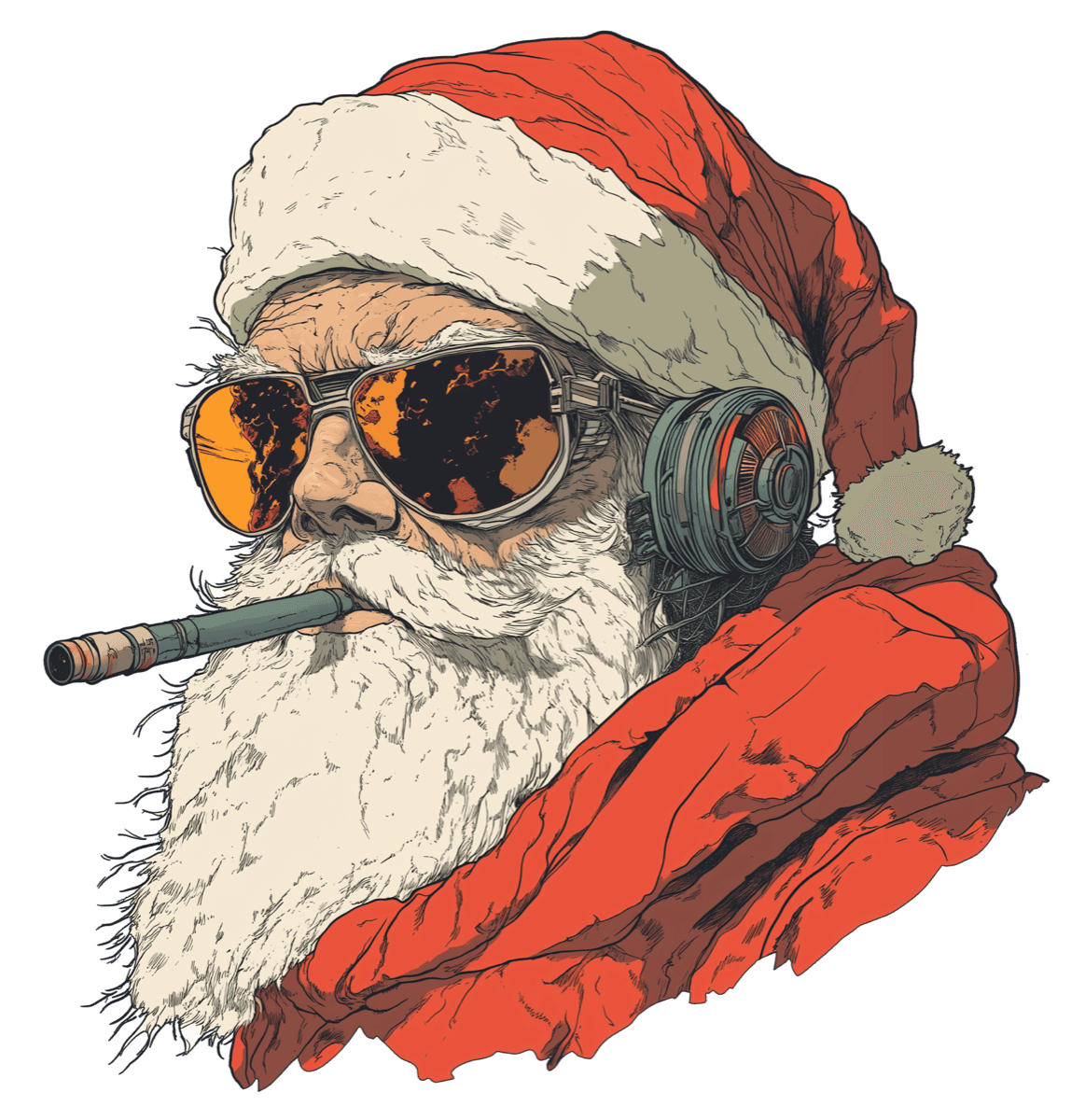 Ciberpunk Santa