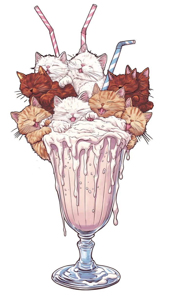 Design Icream Kittens