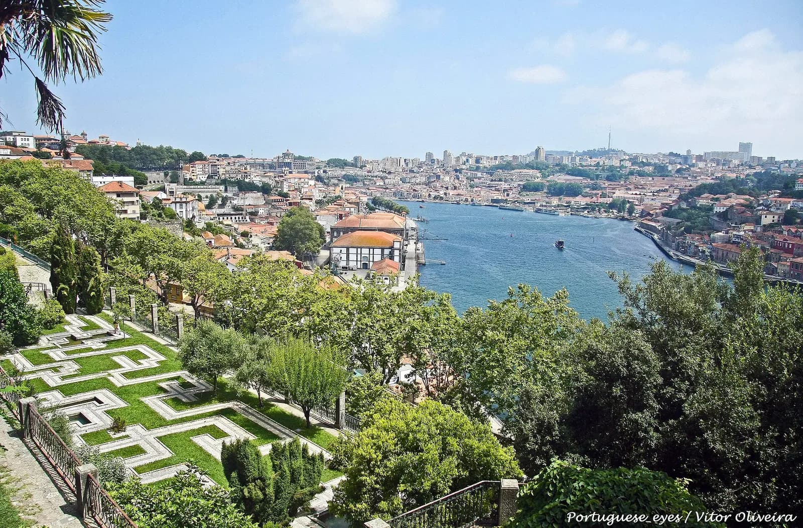 Gardens of Palácio de Cristal overlooking Porto