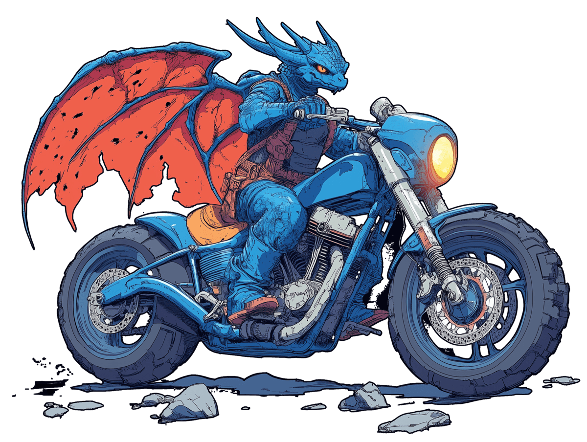 Dragon Biker
